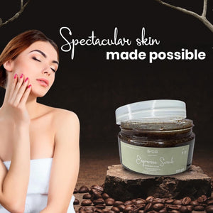Expresso coffee scrub