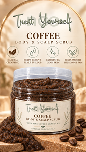 Expresso coffee scrub