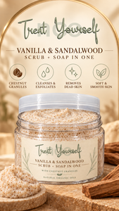 Sandalwood Vanilla Scrub