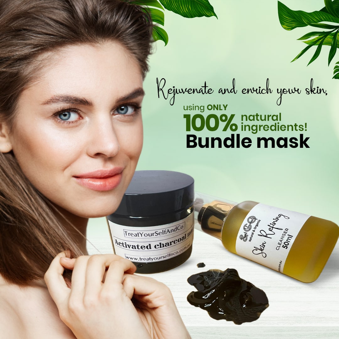 BUNDLE with Cleanser Fuel Morrocan activated lava and cleanser